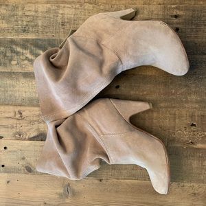 Chinese Laundry- Tan Suede Boots